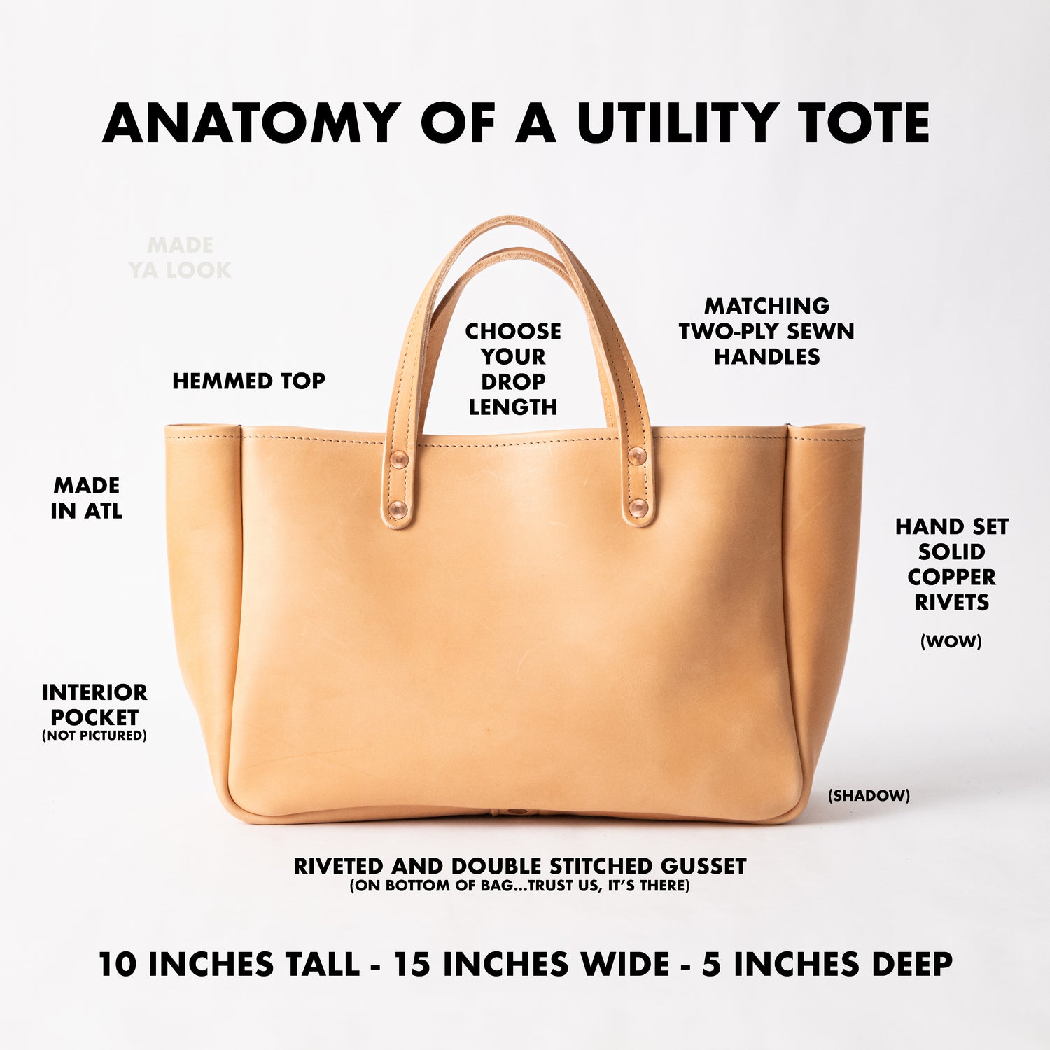 Horween Roulette Utility Tote