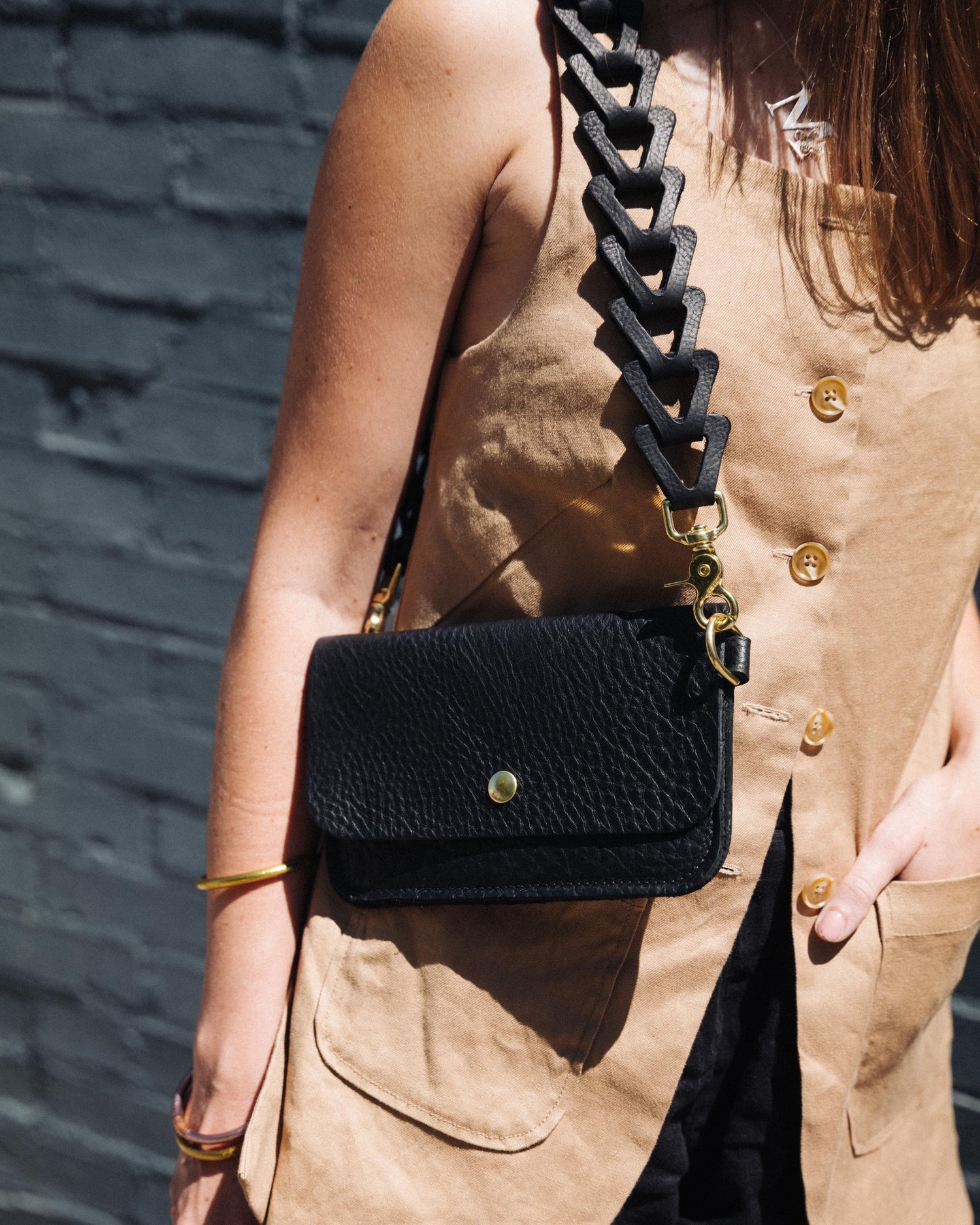 Rose Cypress Wristlet Clutch