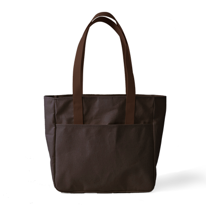 Brown Canvas Carryall