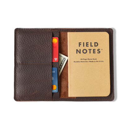 Brown Kodiak Passport Wallet