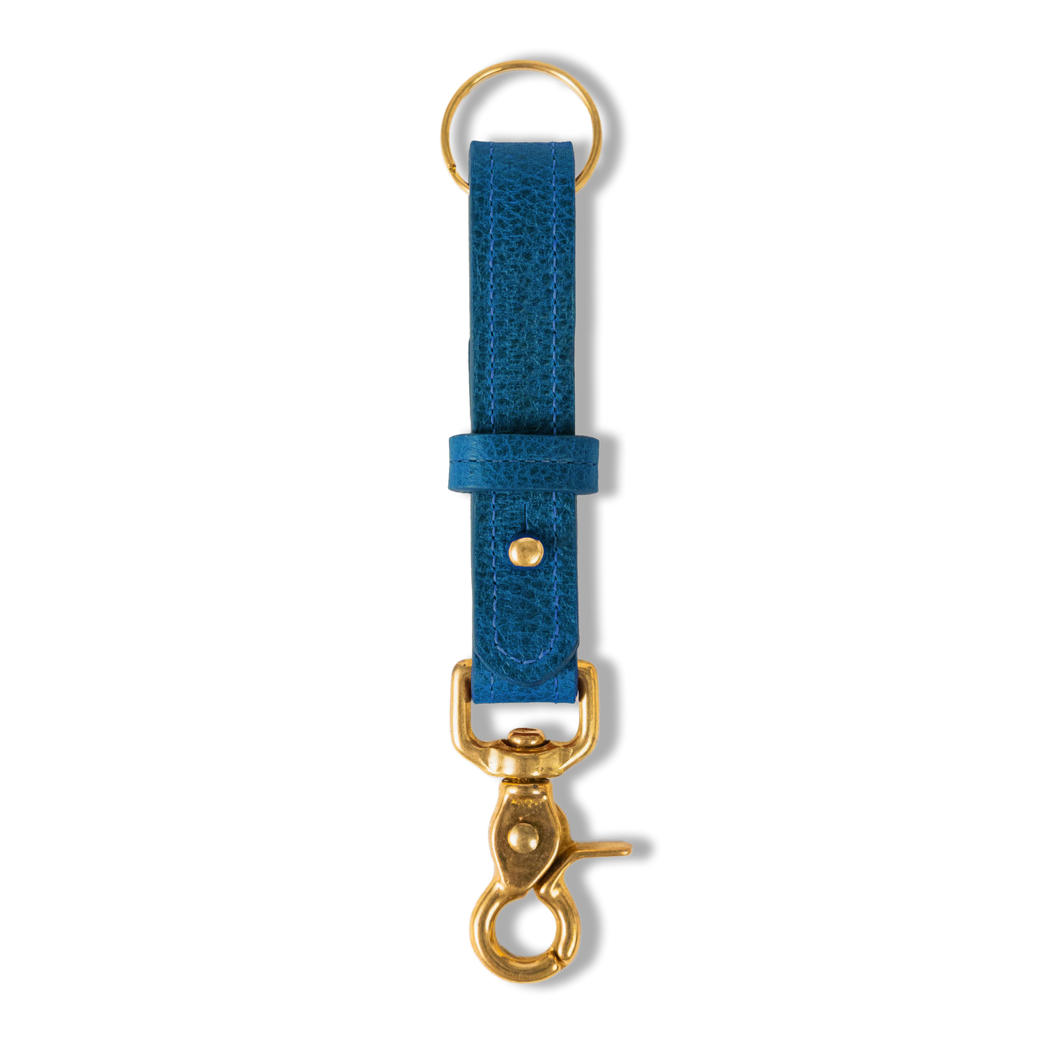 Cobalt Bulldog Key Lanyard