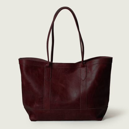Dark Cherry Bulldog Flagship Tote