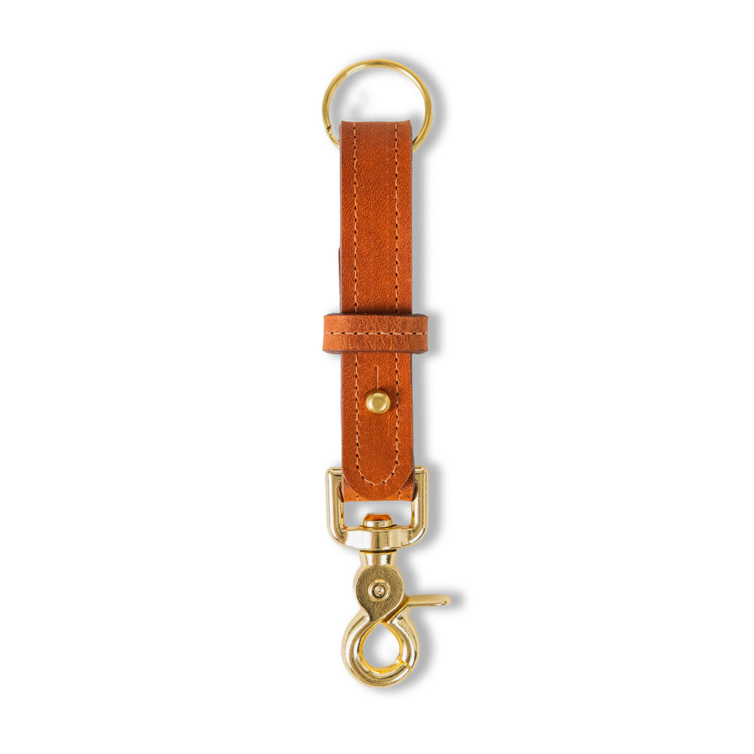 English Tan Dublin Key Lanyard