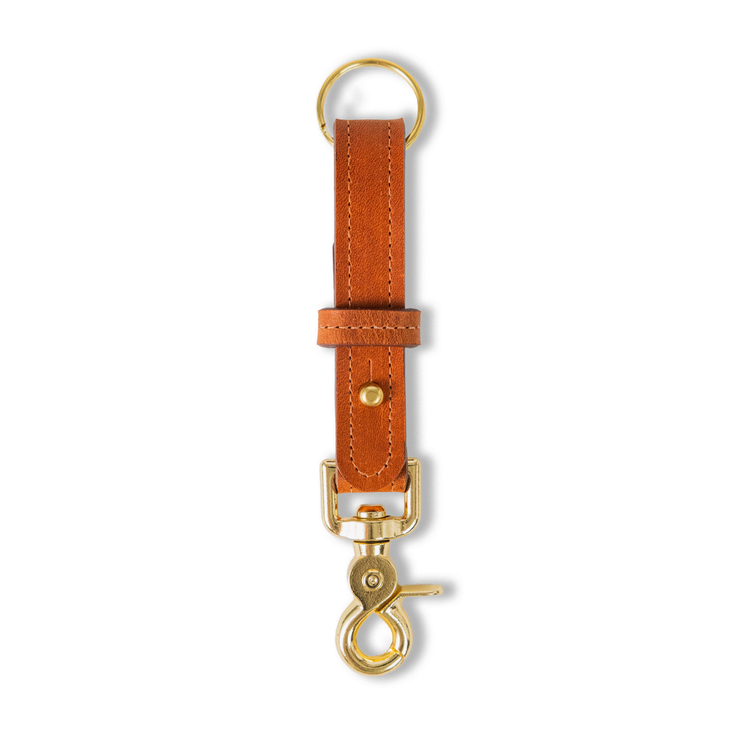 English Tan Dublin Key Lanyard