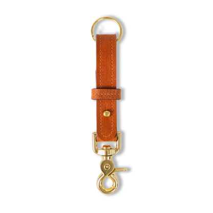English Tan Dublin Key Lanyard