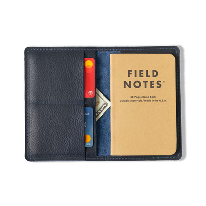 Navy Kodiak Passport Wallet