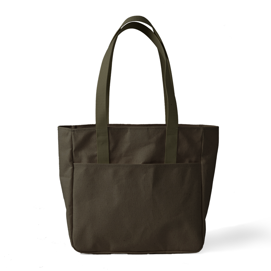 Green Canvas Carryall
