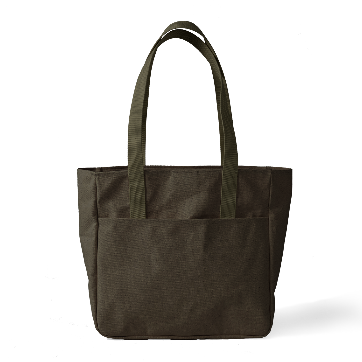 Green Canvas Carryall