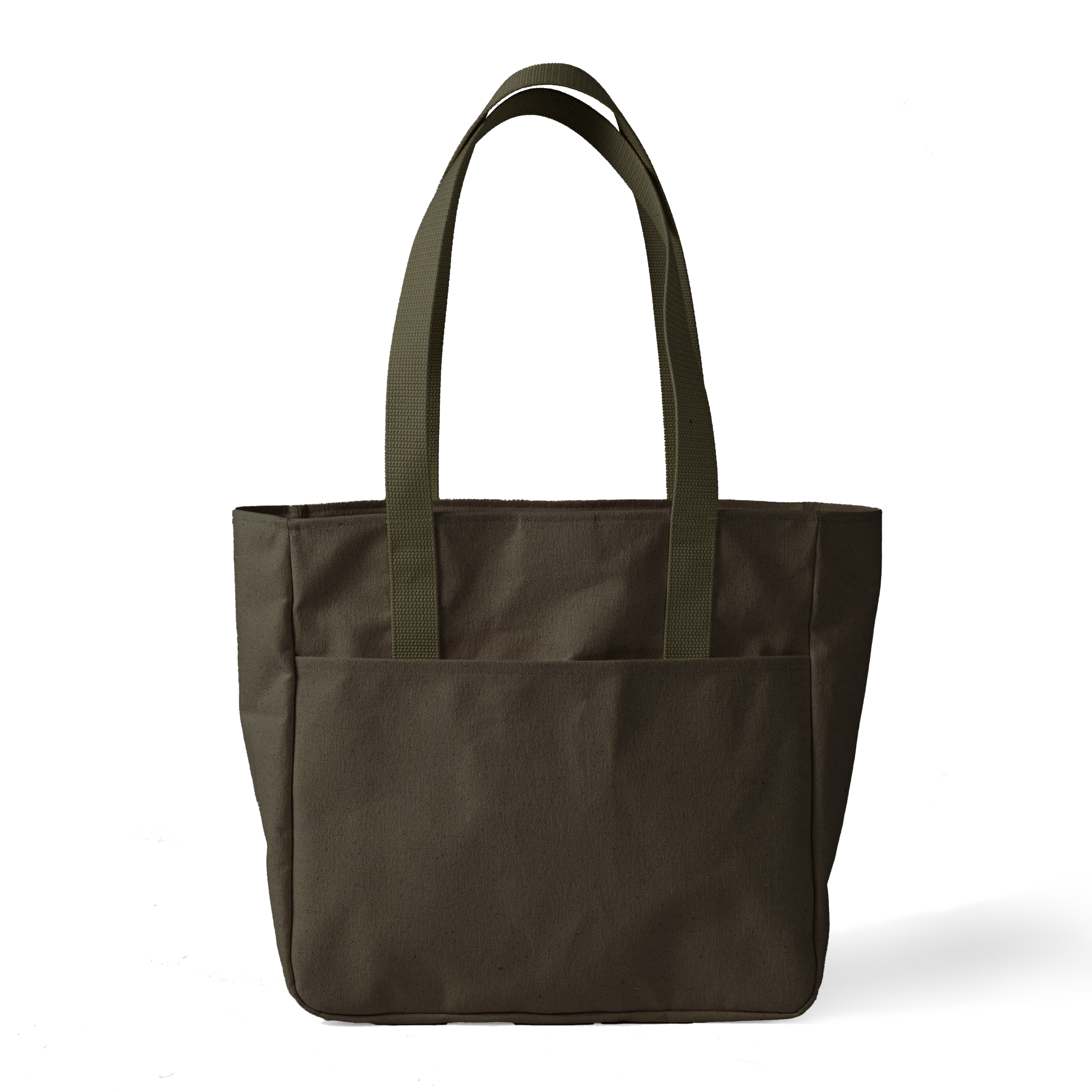 Green Canvas Carryall