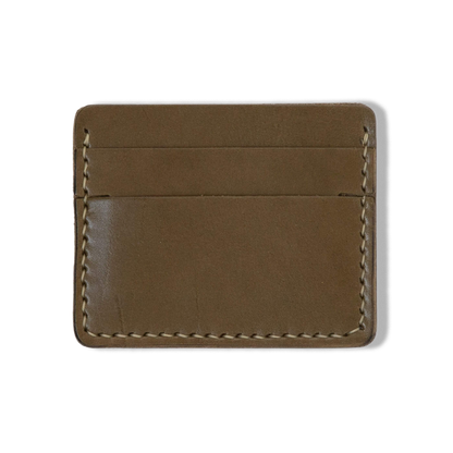 Olive Green Slim Card Wallet