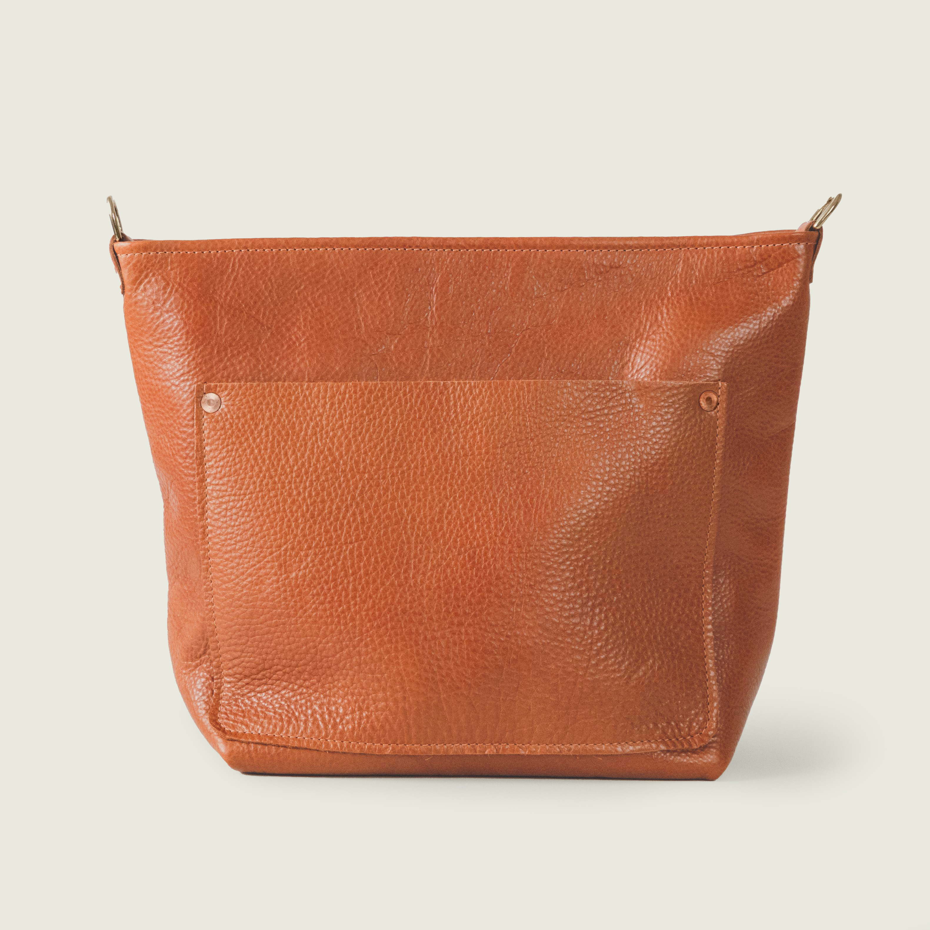 Orange Cypress Crossbody Travel Tote