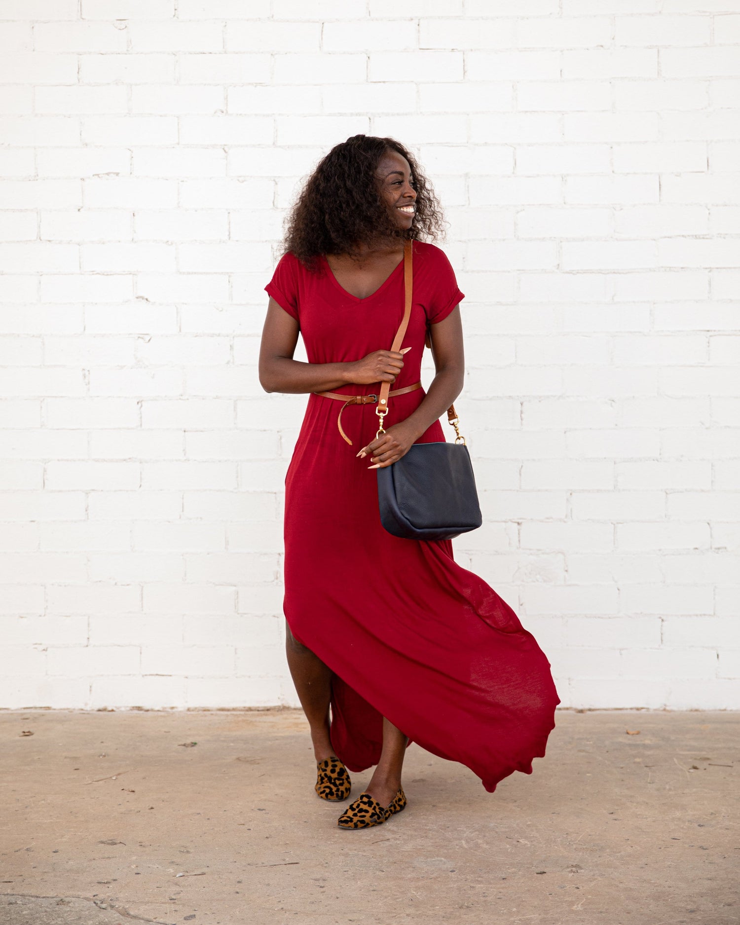 Navy Kodiak Crossbody Bag