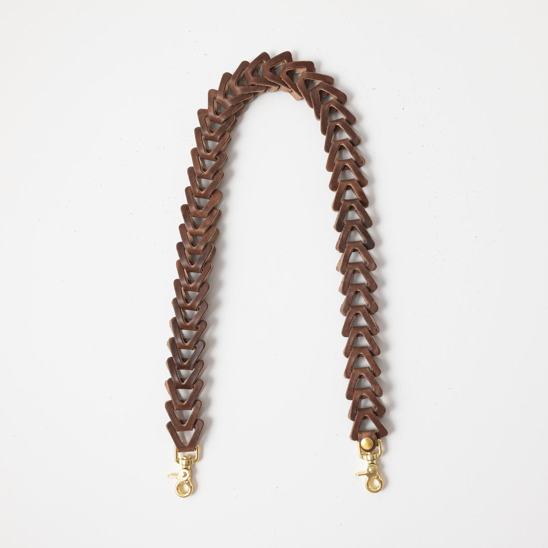 English Tan Chain Link Strap
