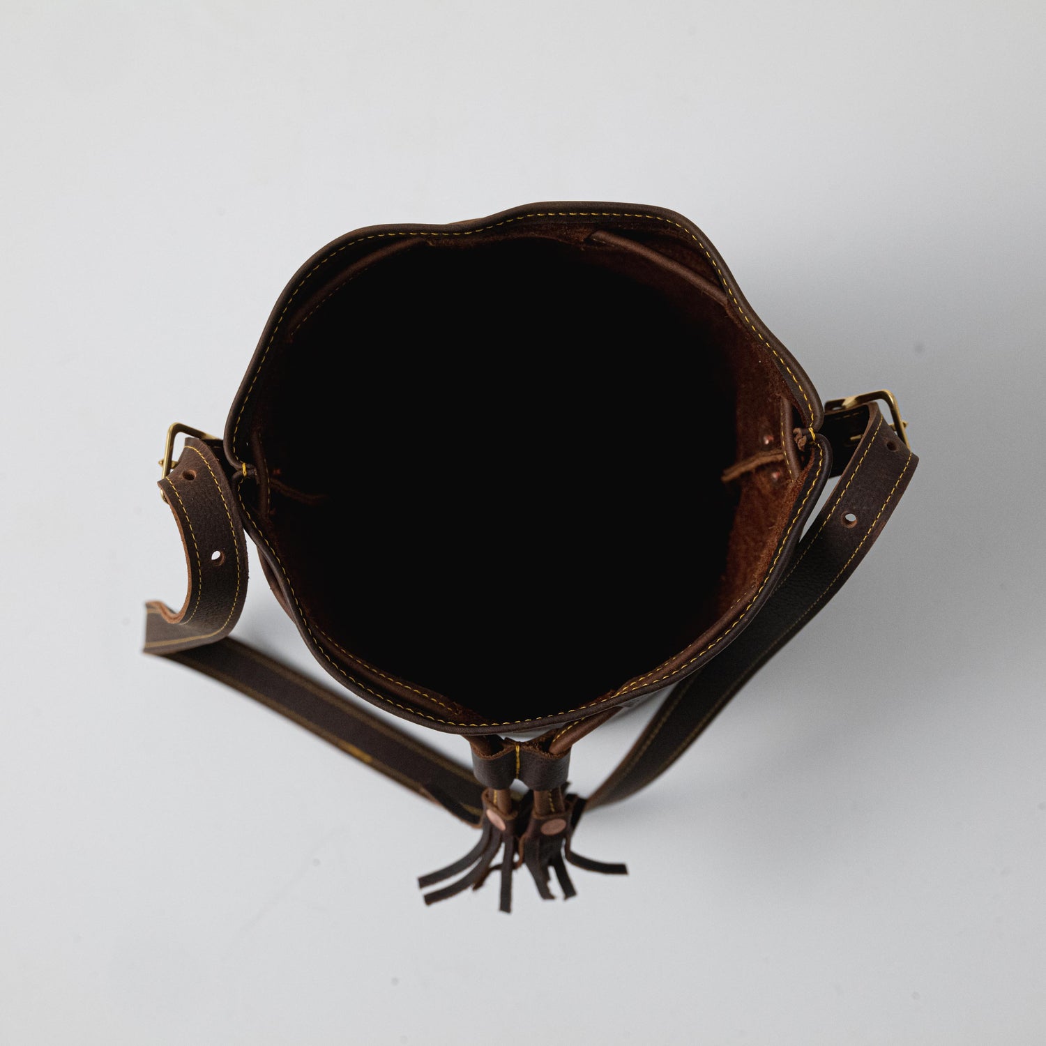 Brown Kodiak Bucket Bag