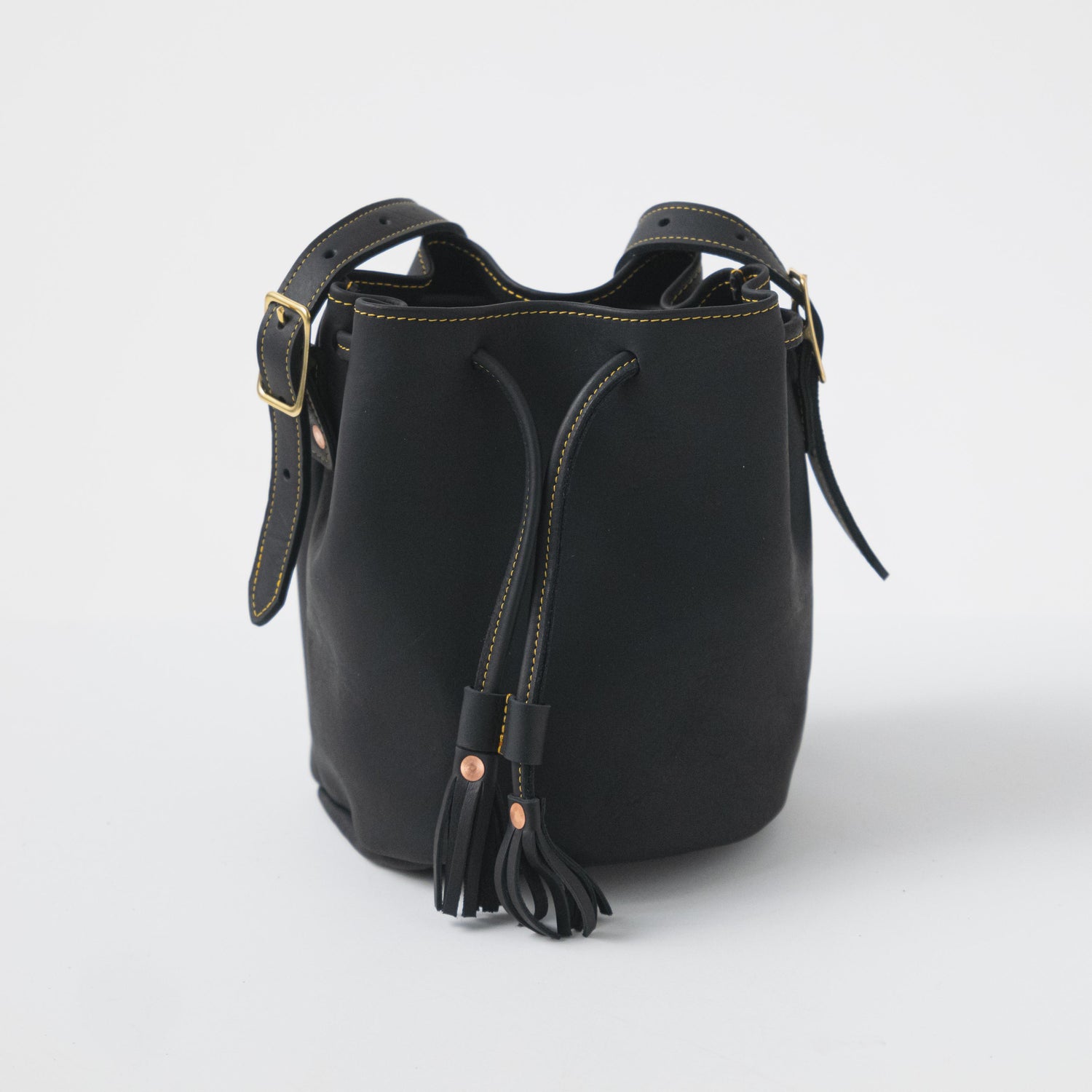 Black Cypress Bucket Bag