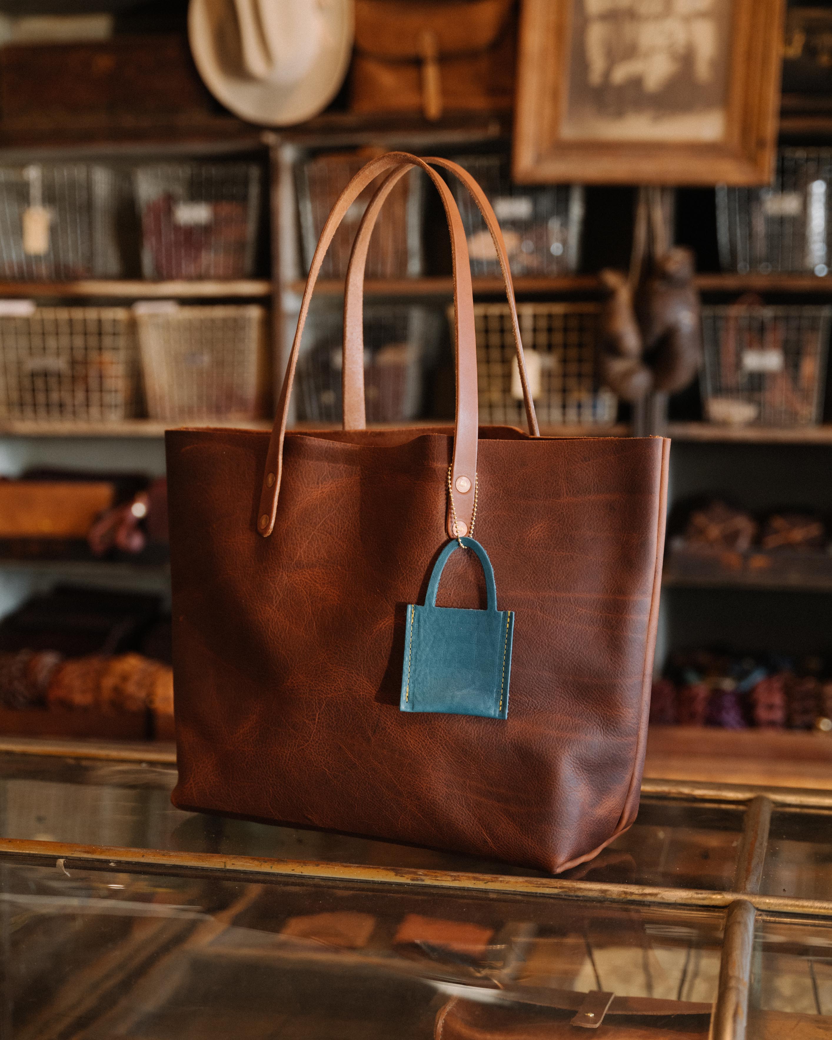 Yellow Bison Tiny Tote