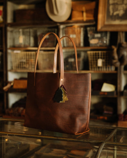 Petrol Blue Bison Tiny Tote