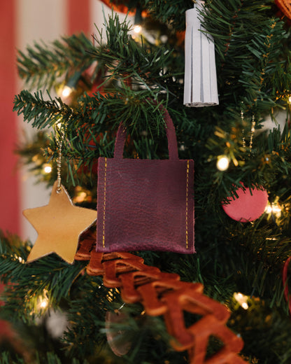 Beige Bison Tiny Tote