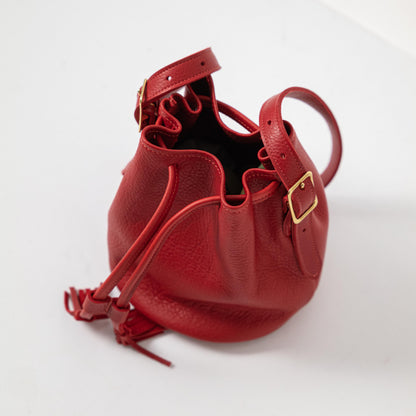 Red Cypress Bucket Bag