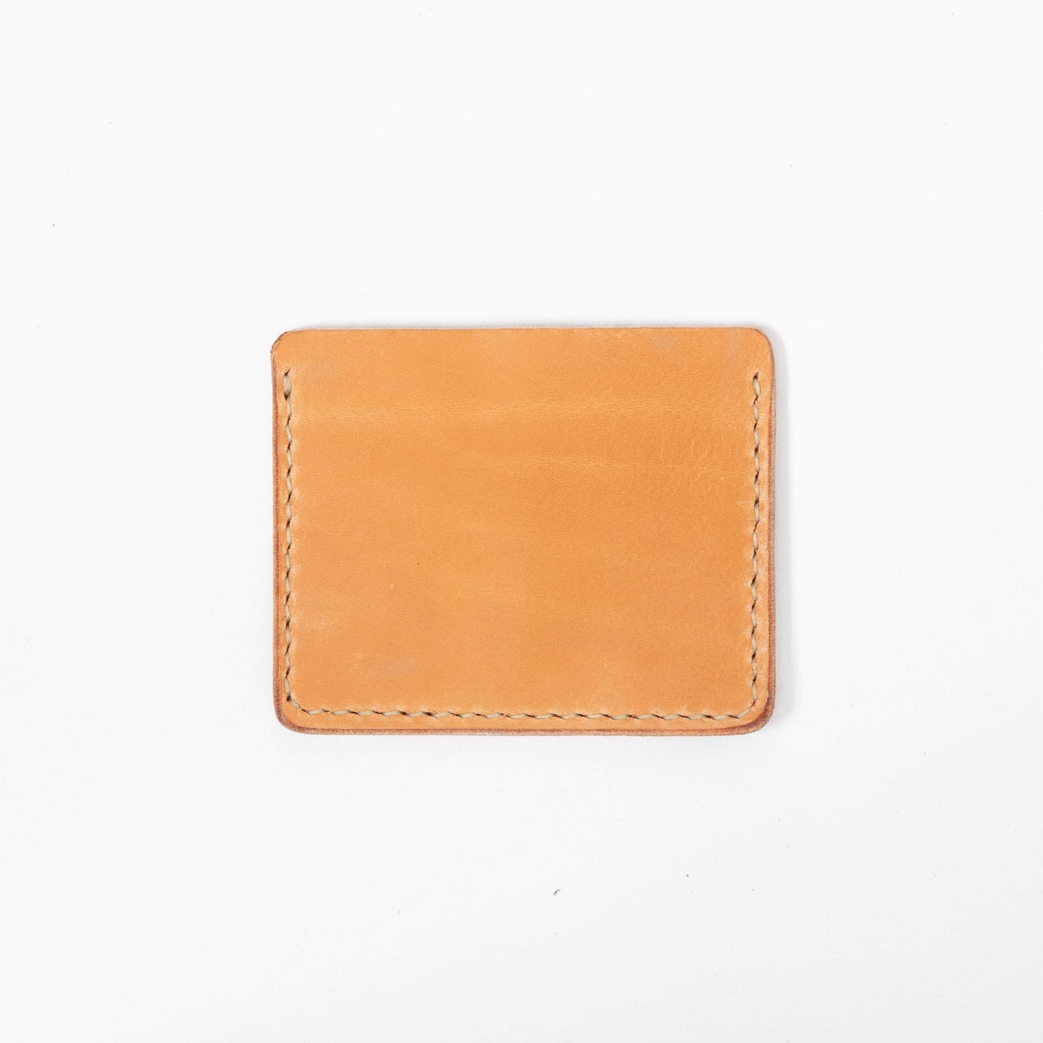 Russet Slim Card Wallet- slim wallet - mens leather wallet - KMM &amp; Co.