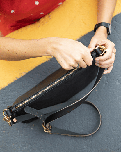 Black Kodiak Crossbody Bag